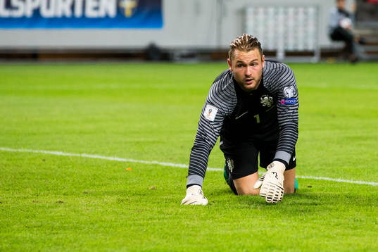 Hollands målvakt Jeroen Zoet