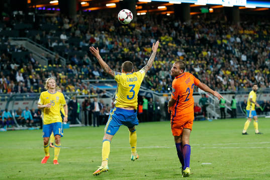Bläddra bland fler bilder av Fotboll, VM-kval, Sverige - Holland