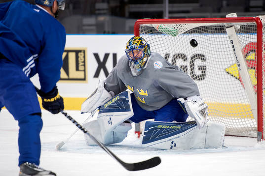 Sveriges målvakt Henrik Lundqvist