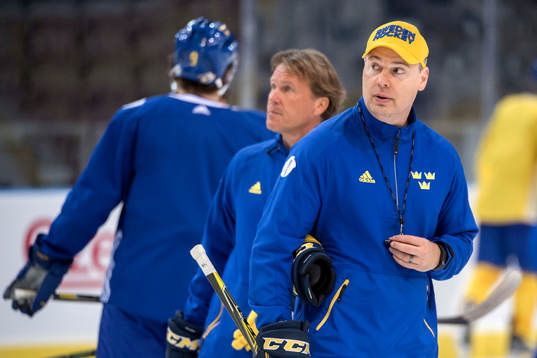 Sveriges förbundskapten Rikard Grönberg