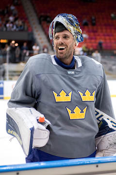 Sveriges målvakt Henrik Lundqvist