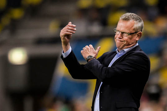 Sveriges förbundskapten Janne Andersson