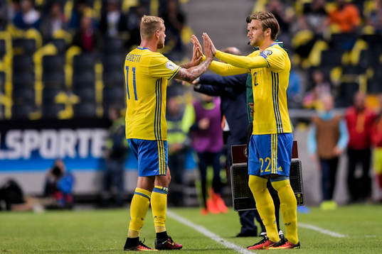 Sveriges John Guidetti byts ut till förmån för