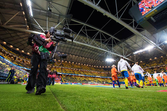 En steady cam-operatör