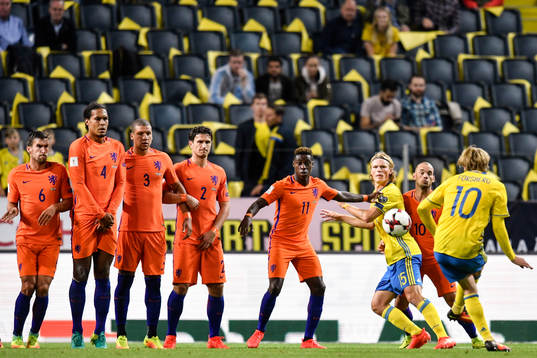 Hollands Kevin Strootman, Virgil van Dijk, Jeffrey Bruma,