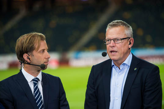 Eurosports expert Simon Bank intervjuar förbundskapten