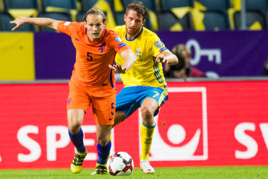Hollands Daley Blind och Sveriges Marcus Rohdén