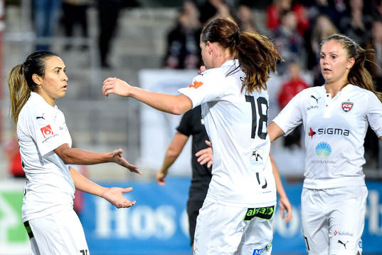 Rosengårds Marta Viera Da Silva jublar