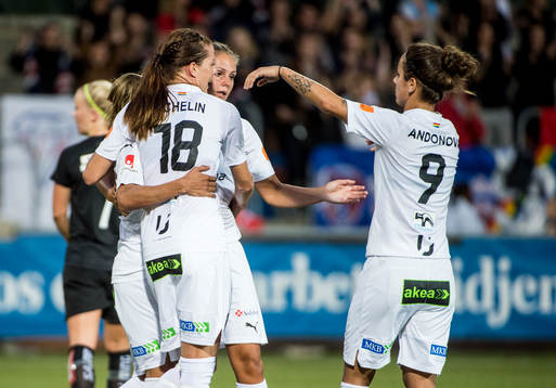 Rosengårds Marta Viera Da Silva, Lotta Schelin, Lieke