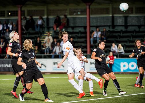 Göteborgs Filippa Curmark, Rebecka Blomqvist och Beata