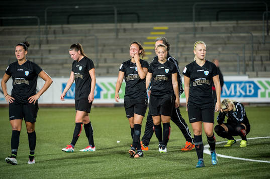 Göteborgs spelare deppar