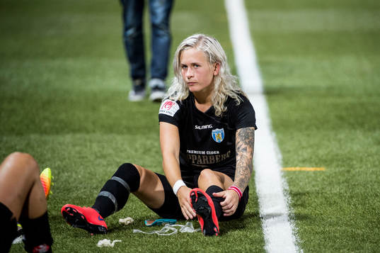 Göteborgs Filippa Curmark deppar