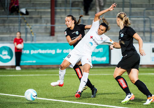 Rosengårds Marta Viera Da Silva mot Göteborgs Elin