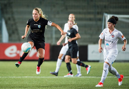Göteborgs Elin Rubensson mot Rosengårds Ella Masar