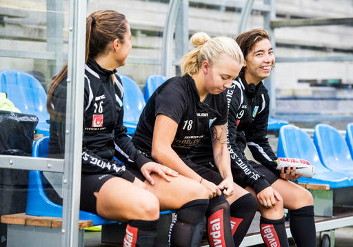 Göteborgs Irvina Bajramovic, Nathalie Persson och Annahita