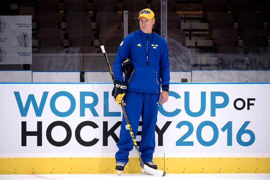 Sveriges förbundskapten Rikard Grönberg