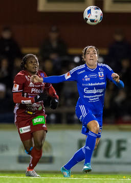 Piteås Faith Ikidi och Vittsjös Clara Markstedt