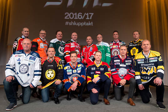 Luleås tränare Stefan Nilsson, Karlskronas Per Hånberg,