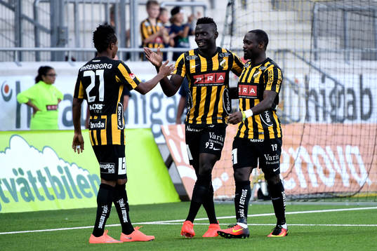Häckens Nasiru Mohammed, Alhassan Kamara och John Owoeri
