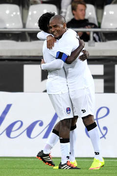 Delhi Dynamos Florent Malouda jublar