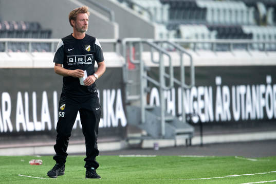 Häckens tränare Peter Gerhardsson