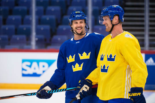Erik Karlsson och Henrik Sedin