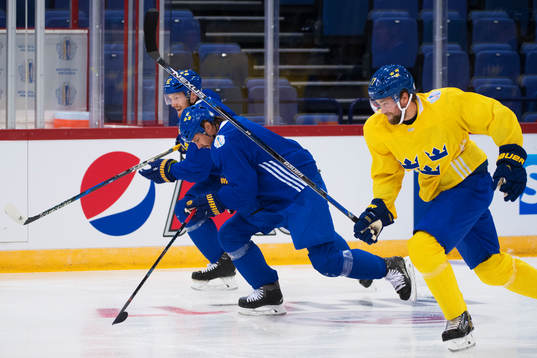 Gabriel Landeskog, Erik Karlsson och Victor Hedman