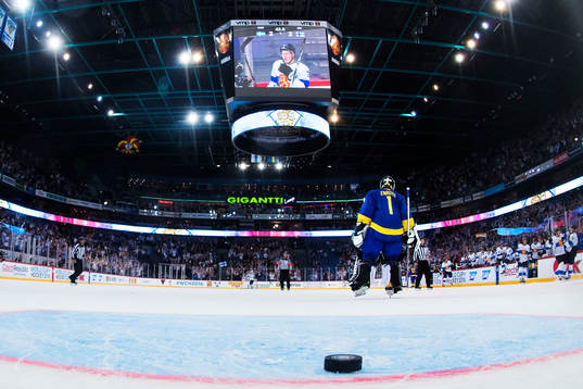 Sveriges målvakt Jhonas Enroth deppar