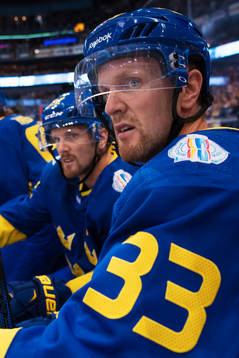 Sveriges Daniel Sedin och Henrik Sedin