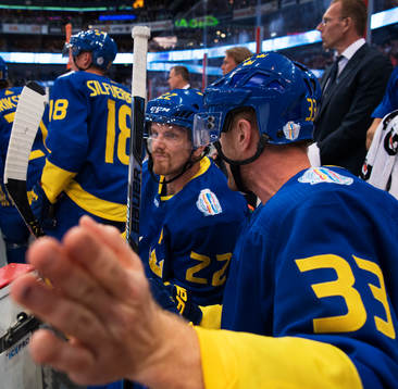 Sveriges Daniel Sedin och Henrik Sedin
