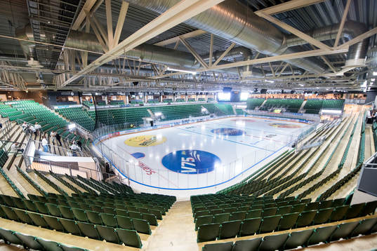 Lindab Arena interiört