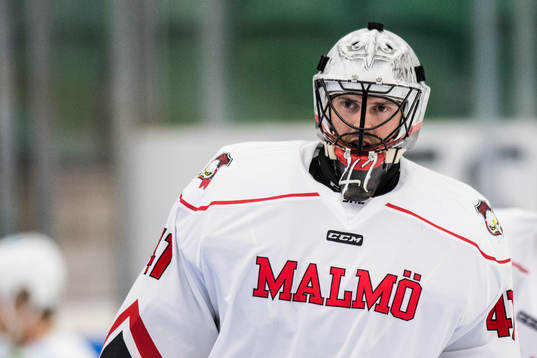 Malmö Redhawks målvakt Cristopher Nihlstorp
