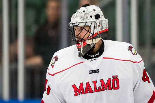 Malmö Redhawks målvakt Cristopher Nihlstorp