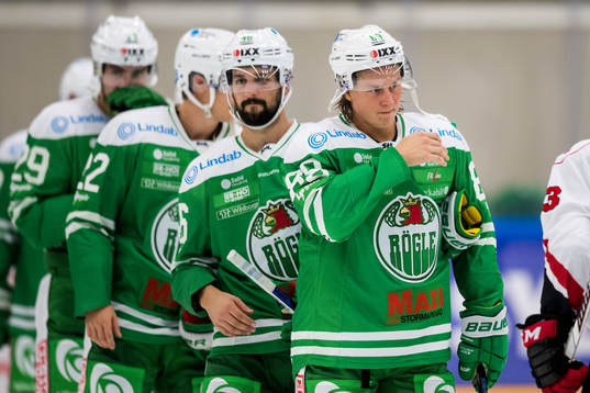 Rögles David Åslin och Kevin Marshall deppar