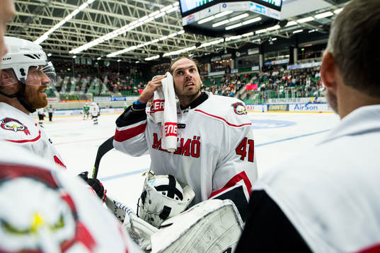 Malmö Redhawks målvakt Cristopher Nihlstorp