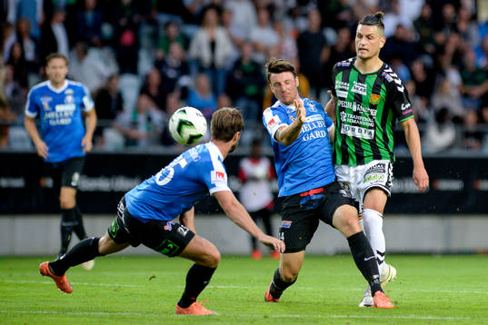 Trelleborgs Robin Jacobsson och Alexander Blomqvist och