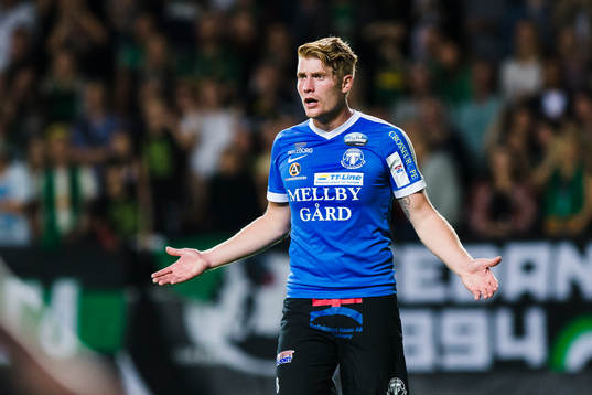 Trelleborgs Robin Andersson reagerar