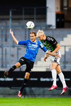 Trelleborgs Zoran Jovanovic och GAIS Carl Nyström i