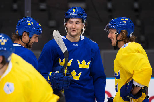 Erik Karlsson, Filip Forsberg och Carl Hagelin