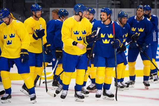Daniel Sedin, Henrik Sedin, Oliver Ekman Larsson och Erik