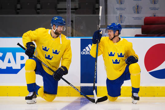 Victor Hedman och Henrik Sedin