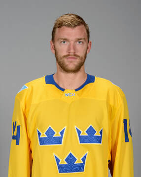Mattias Ekholm of Sweden poses for a portrait
