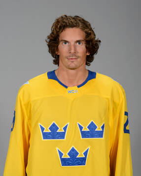 Loui Eriksson of Sweden poses for a portrait