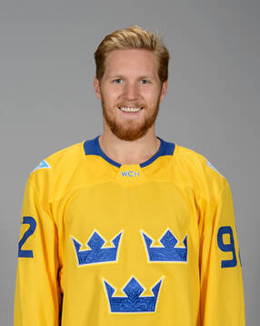 Gabriel Landeskog of Sweden poses for a portrait