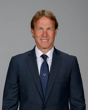 Assistant Coach Johan Garpenlöv of Sweden poses for a