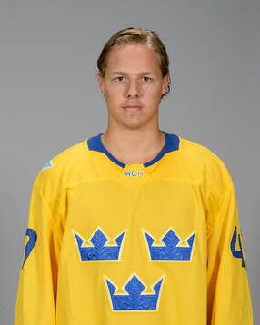 Hampus Lindholm of Sweden poses for a portrait