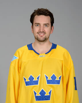 Goaltender Jhonas Enroth of Sweden poses for a portrait