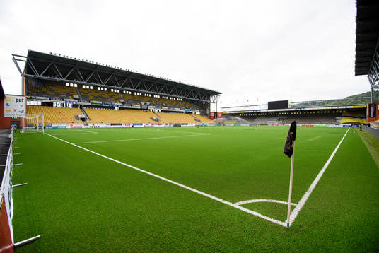 Borås arena innan fotbollsmatchen i Allsvenskan mellan