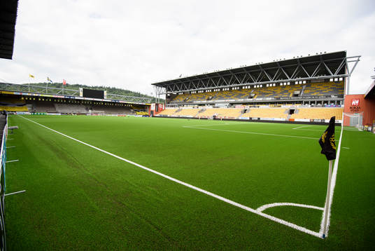 Borås arena innan fotbollsmatchen i Allsvenskan mellan