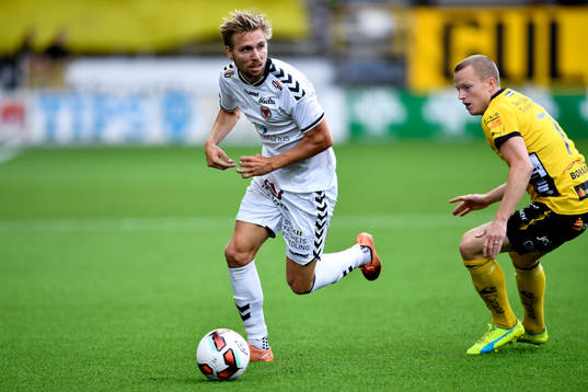 Kalmars Jonathan Ring och Elfsborgs Daniel Gustavsson